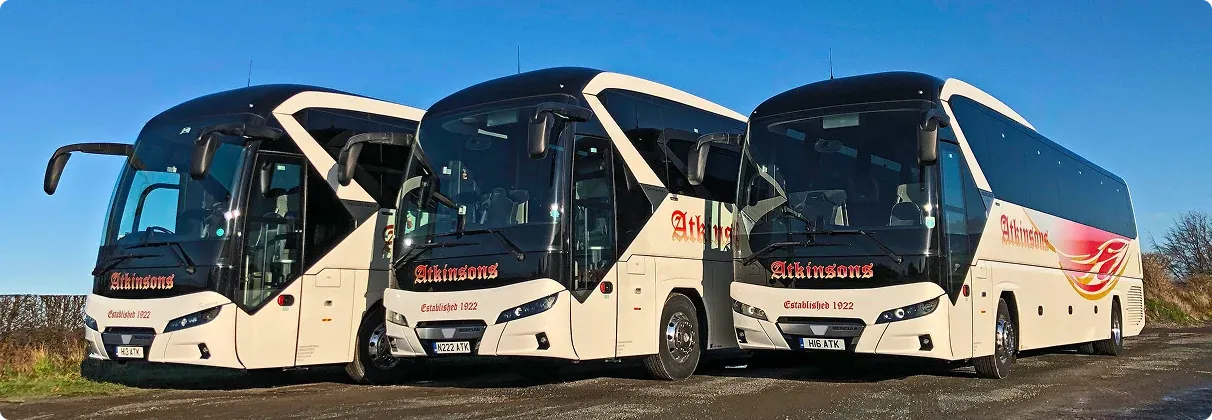 Atkinson Coaches vehicles used for school contract services